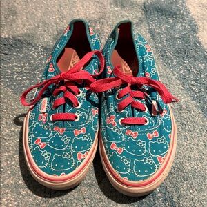 Vans Hello Kitty Lace Sneakers, Sz 7